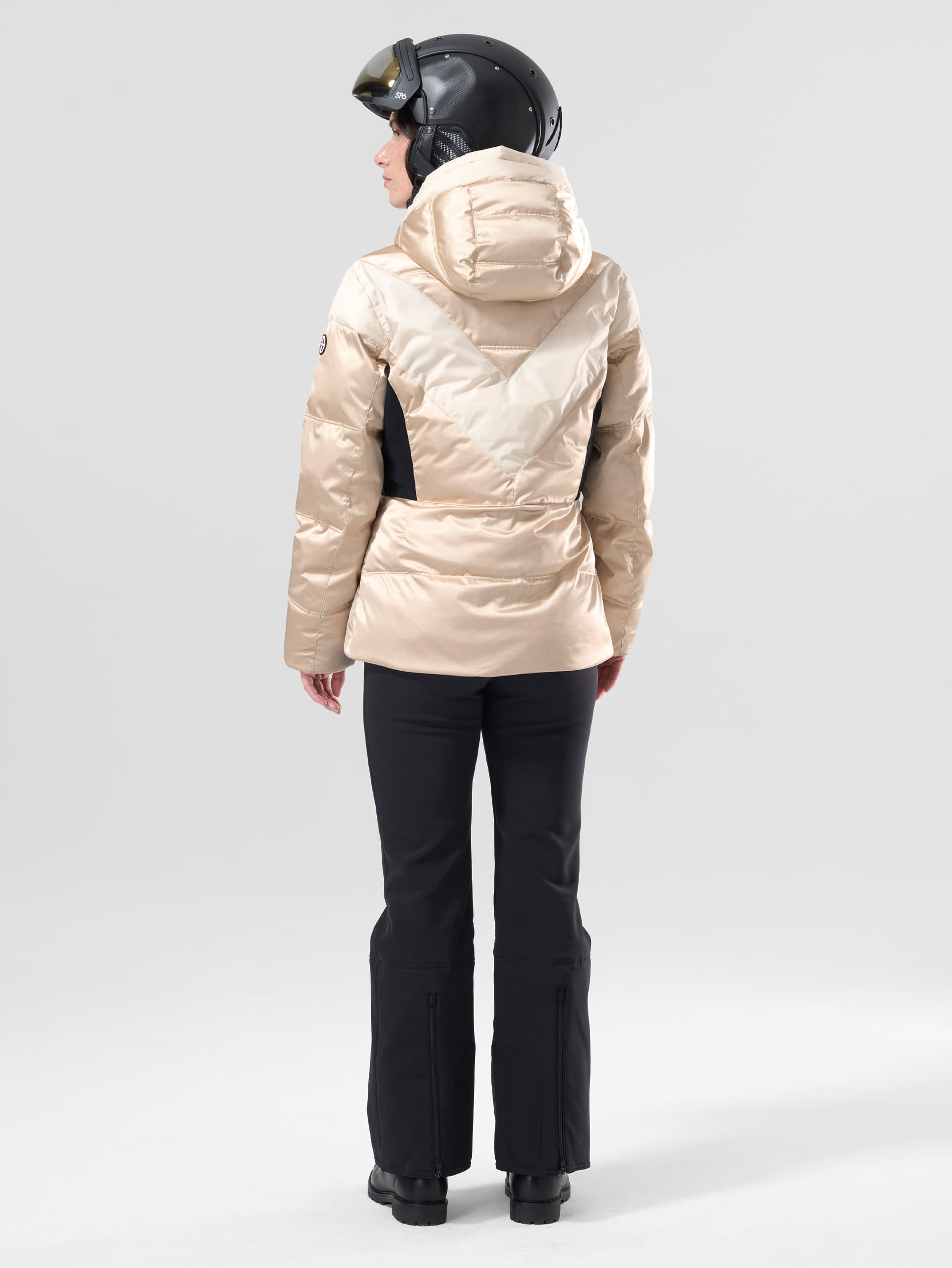 Doudoune de femme SKI ALANA - CHAMPAGNE