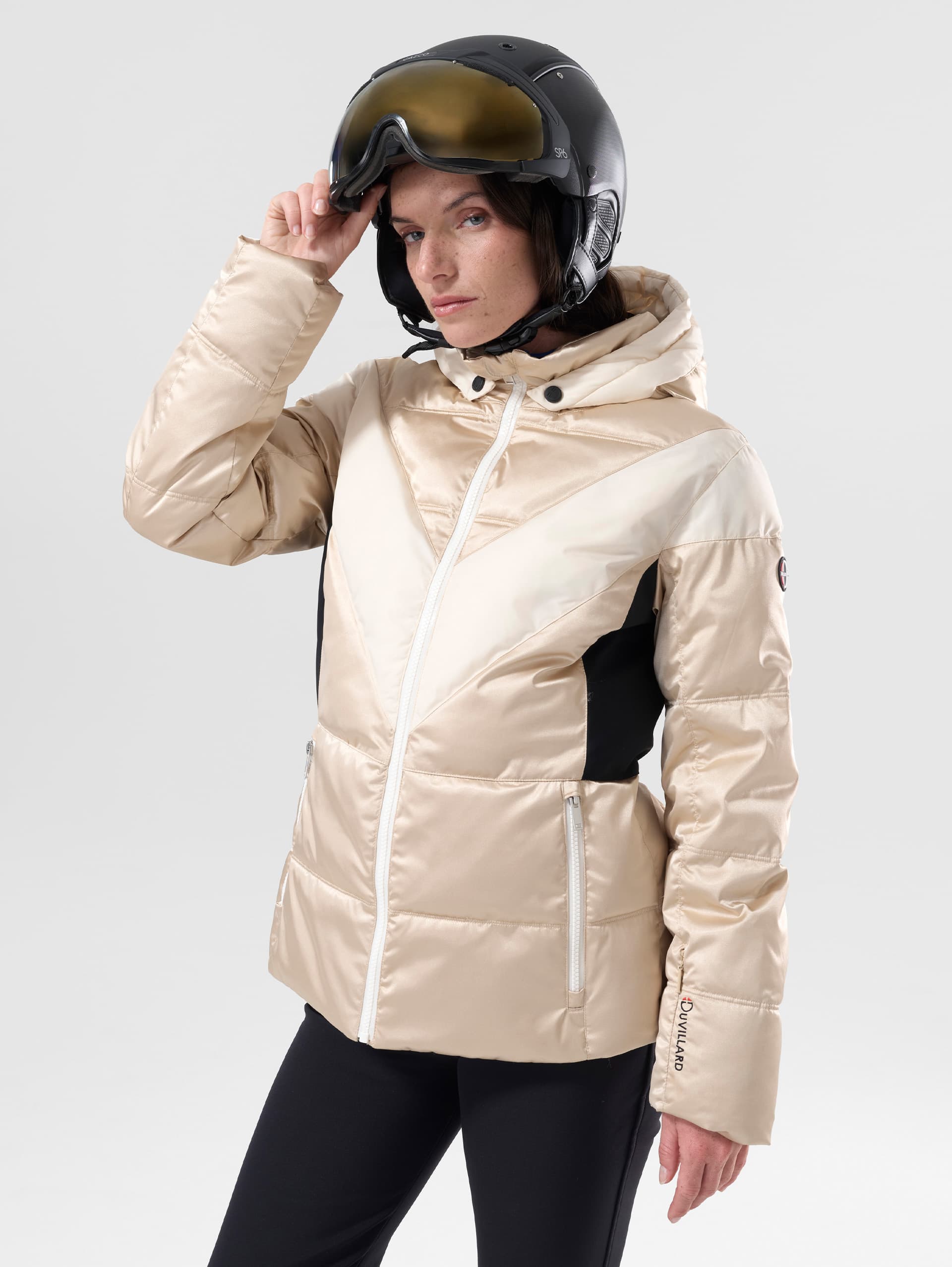 Doudoune de femme SKI ALANA - CHAMPAGNE