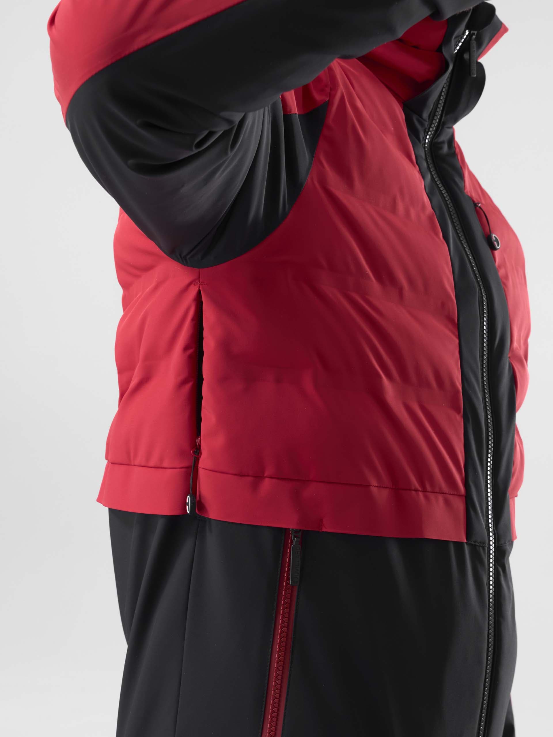 VESTE DE SKI CALIXTE HOMME - LAVA RED