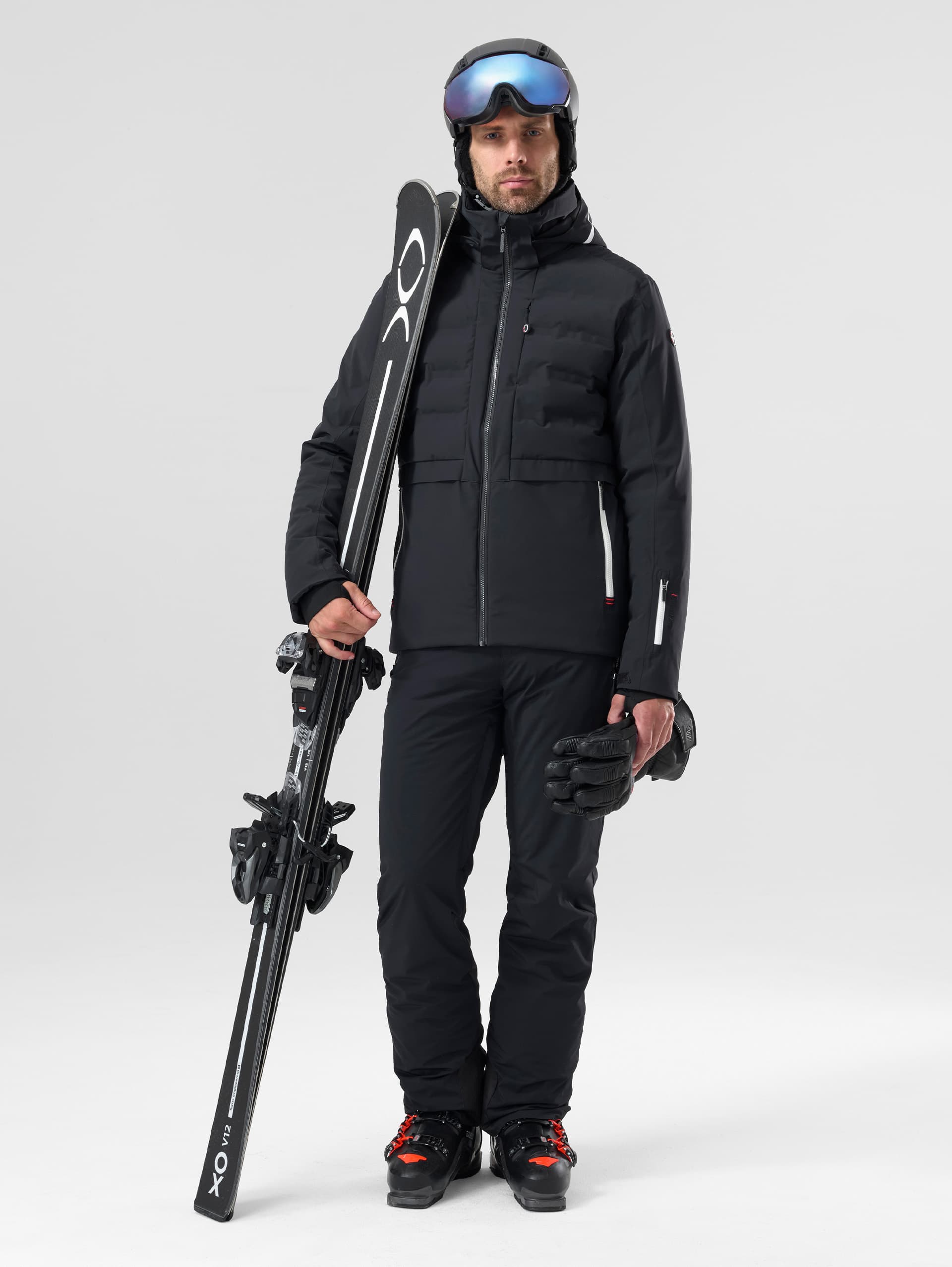 VESTE DE SKI CALIXTE HOMME - BLACK