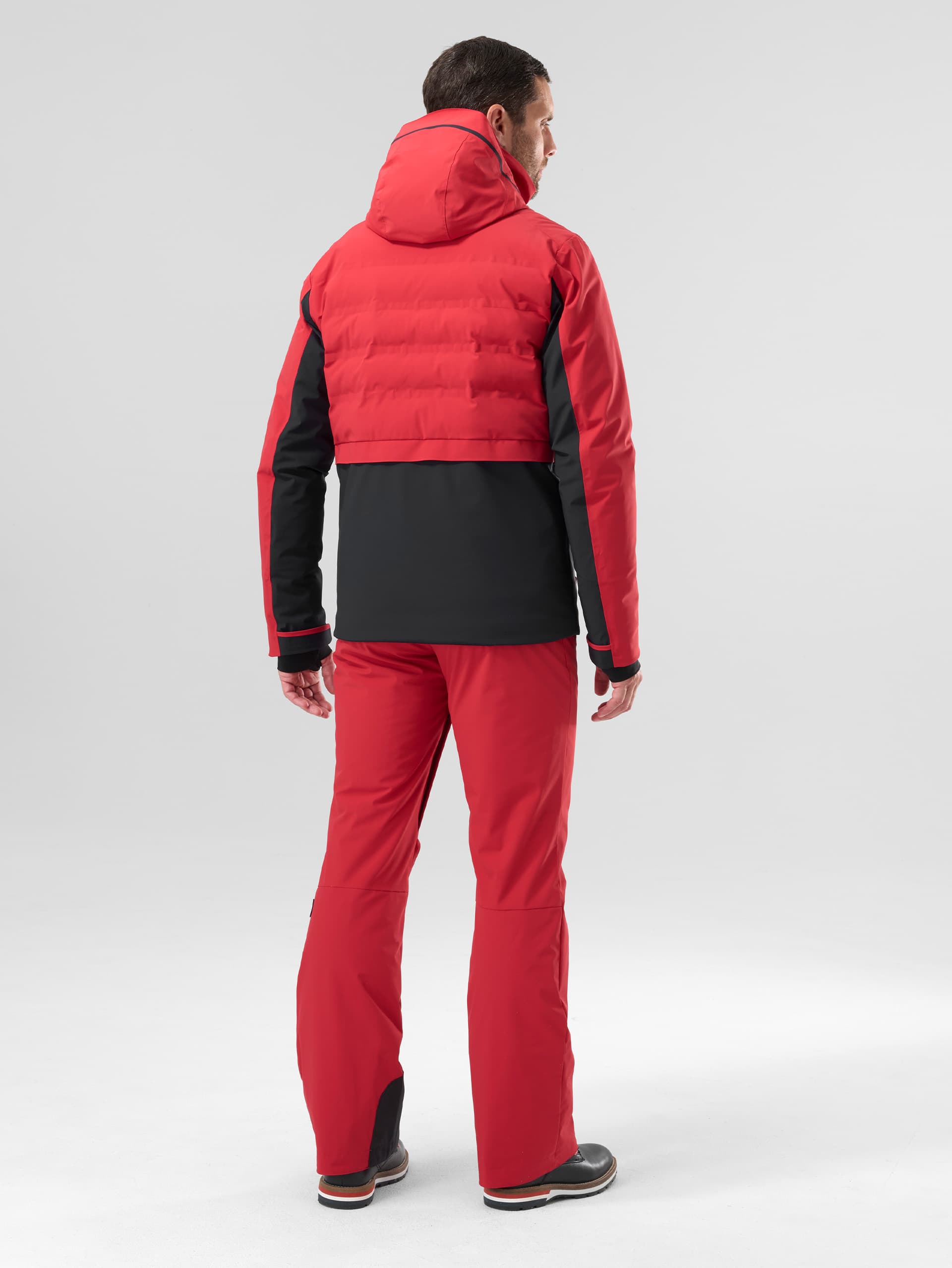 VESTE DE SKI CALIXTE HOMME - LAVA RED
