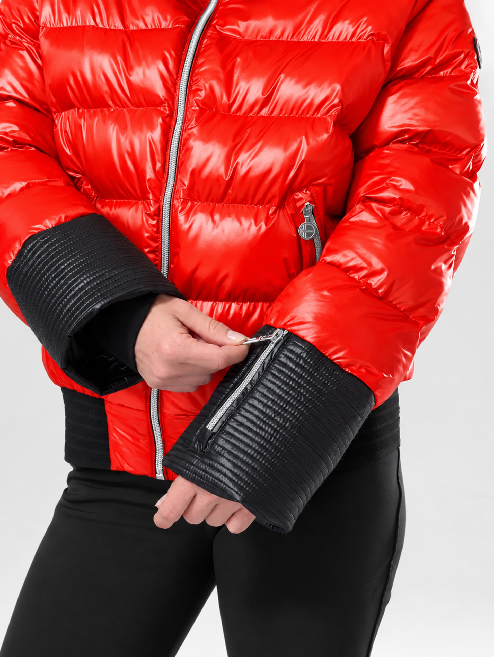 VESTE DE SKI FEMME ESTHER - FLAME