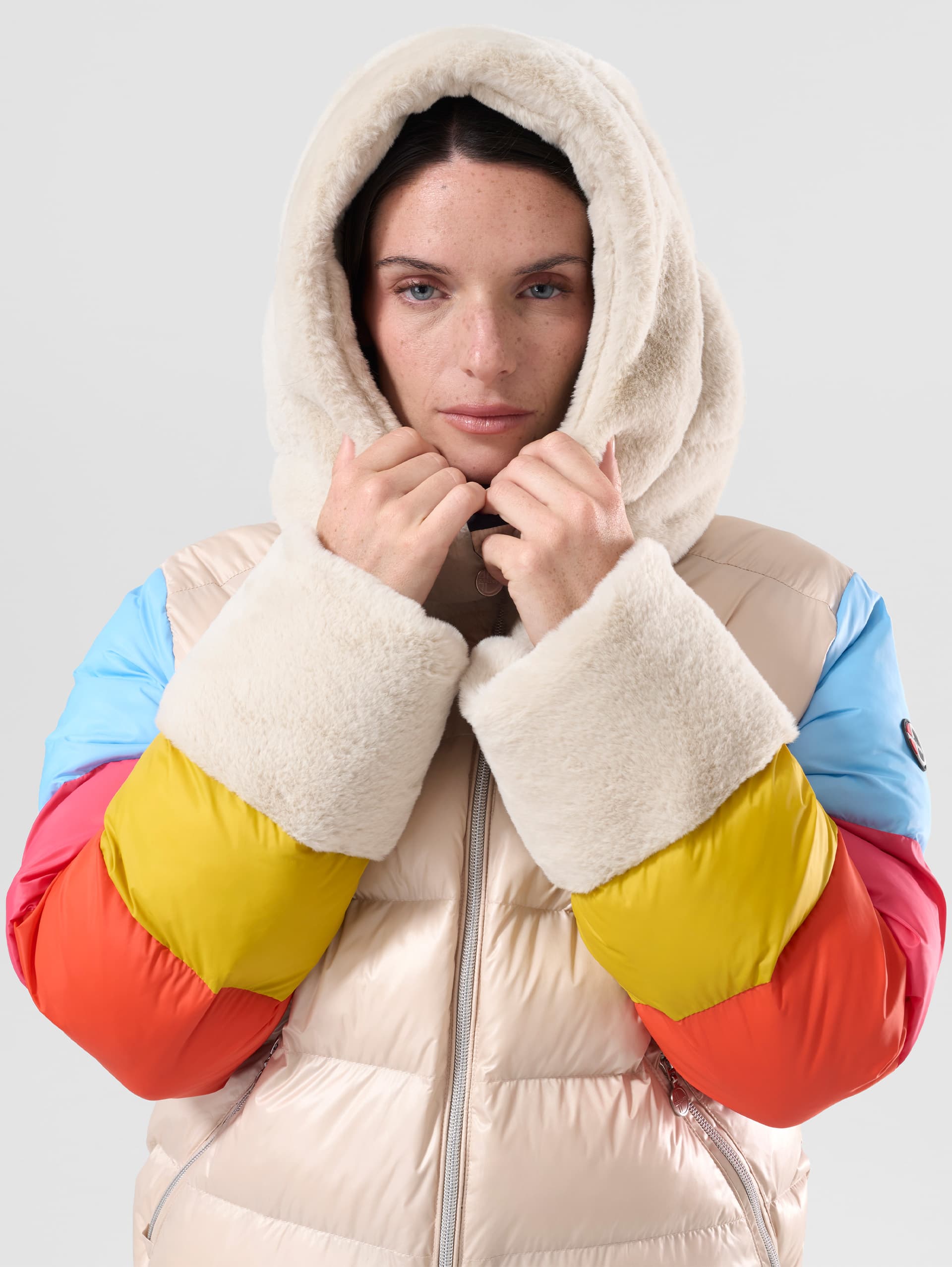 VESTE DE SKI FEMME ESTHER FUR - MULTICO