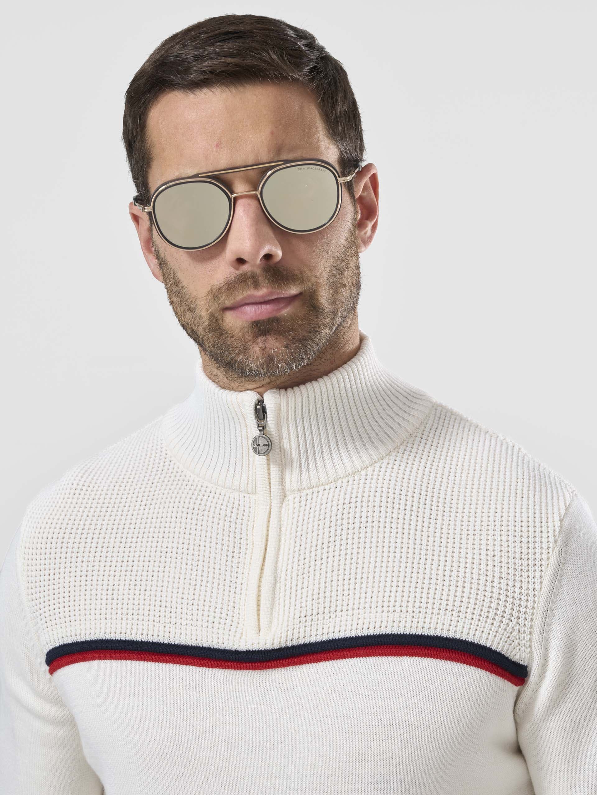 PULL HOMME PENIEL - WHITE