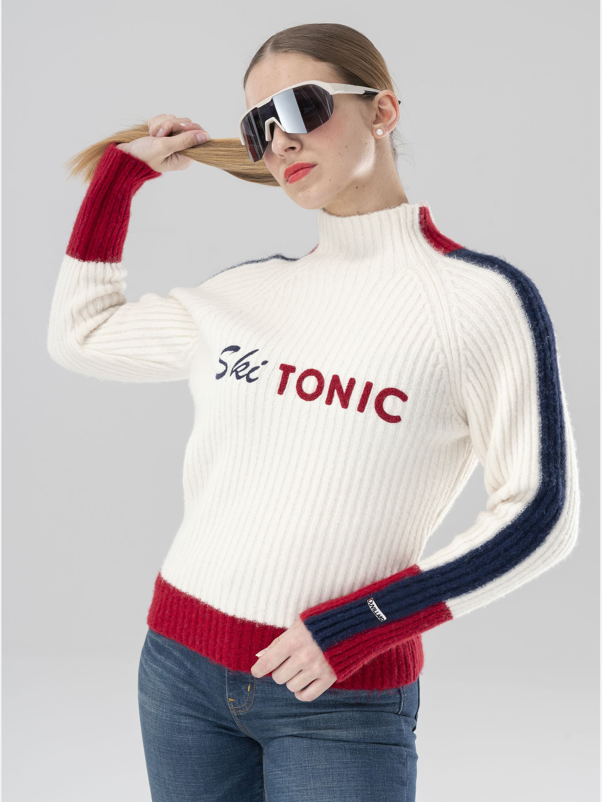 POLA3 women's sweater - WHITE