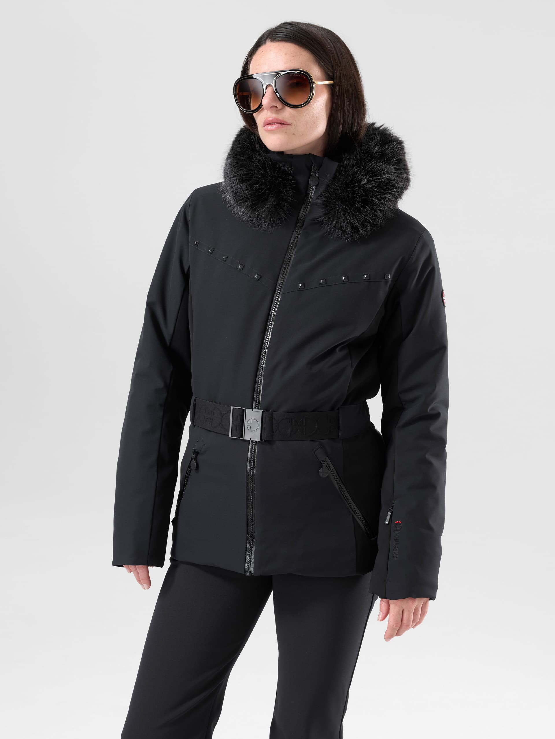 ESTELLE 2 WOMEN'S SKI JACKET - BLACK1