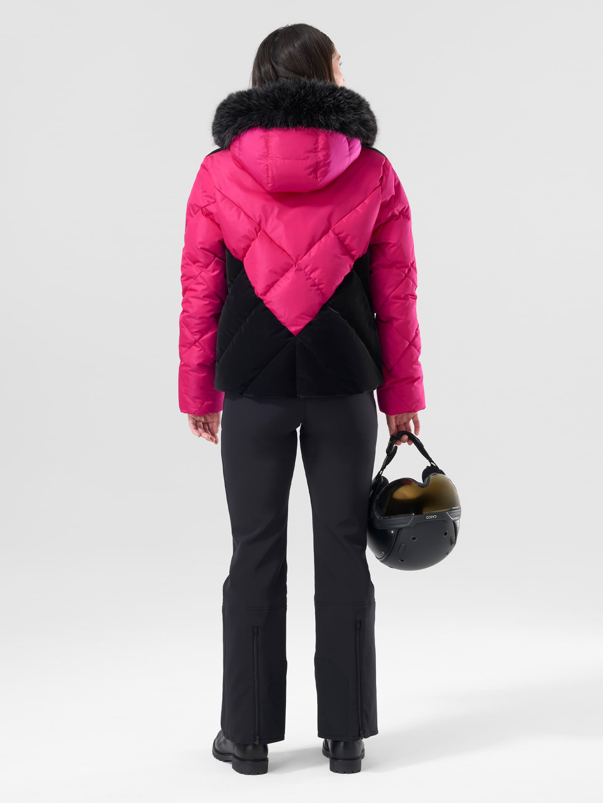 VESTE DE SKI FEMME AMELINA - FUSCHIA