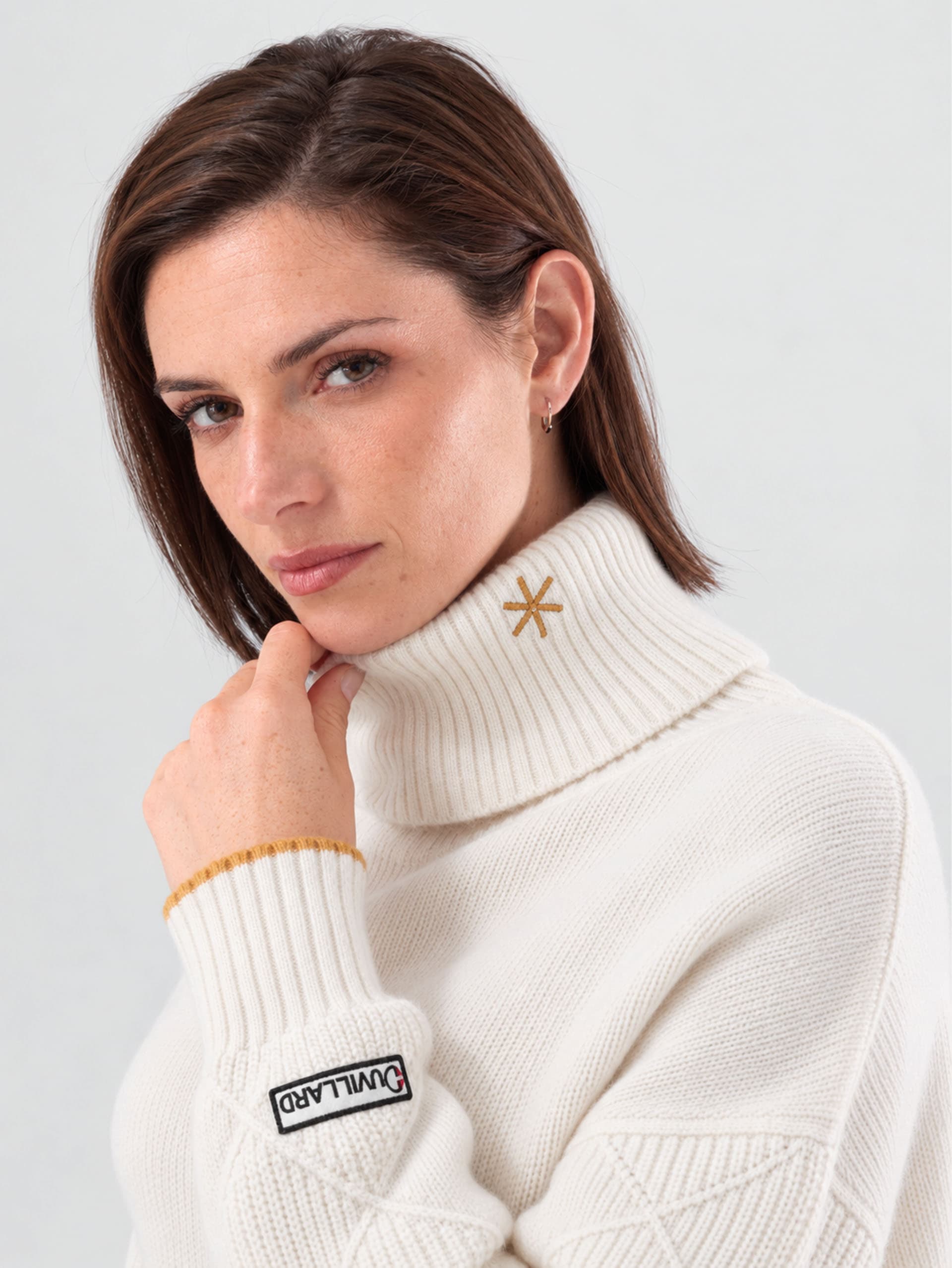 Pull Col Roulé Femme PEPINA - WHITE